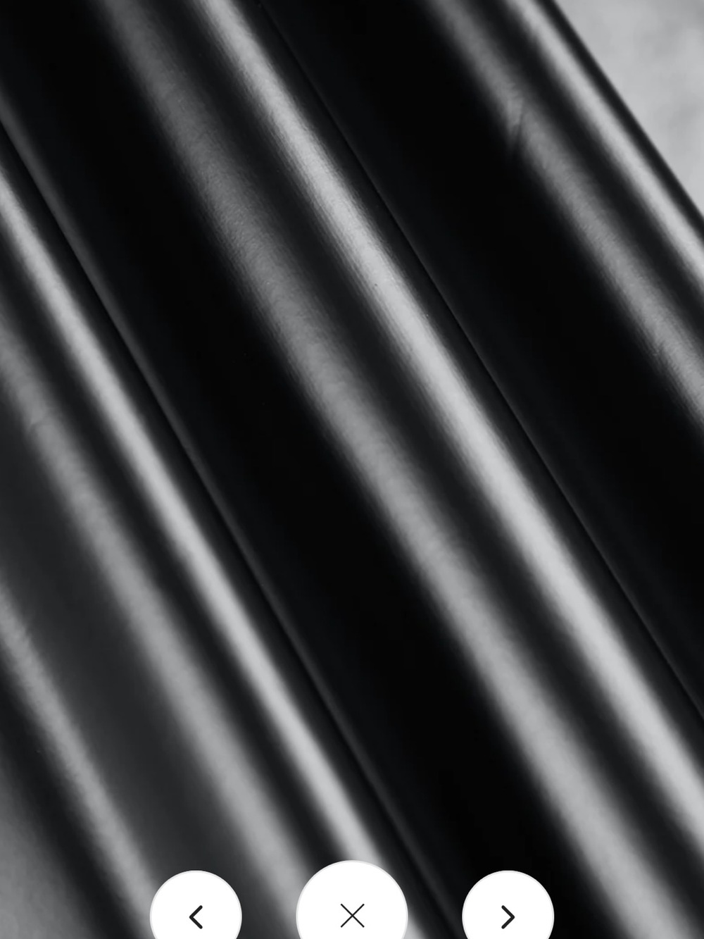 Commense: Faux Leather Bodycon Midi Dress - Picture 4 of 4